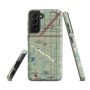 Buchmiller Airport (7ND5) VFR Sectional Samsung Phone Case