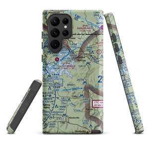 Buck Mountain Airport (18AR) VFR Sectional Samsung Phone Case