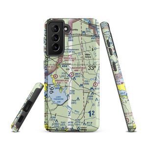 Bucker Field (TE74) VFR Sectional Samsung Phone Case