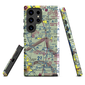 Bucks Airport (40OH) VFR Sectional Samsung Phone Case