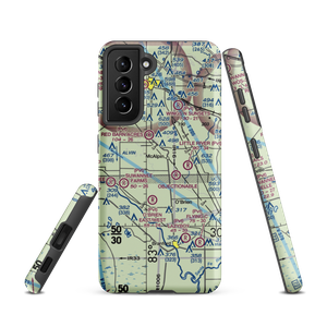Buddys Ag Service Airport (9FD9) VFR Sectional Samsung Phone Case