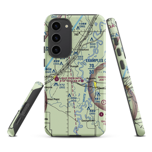 Buds Field (BUDS) VFR Sectional Samsung Phone Case