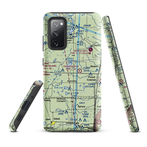 Buds Landing Airport (10WI) VFR Sectional Samsung Phone Case