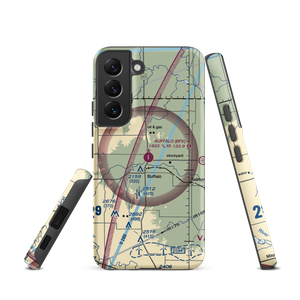 Buffalo Municipal Airport (BFK) VFR Sectional Samsung Phone Case