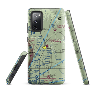 Buffalo Municipal Airport (H17) VFR Sectional Samsung Phone Case