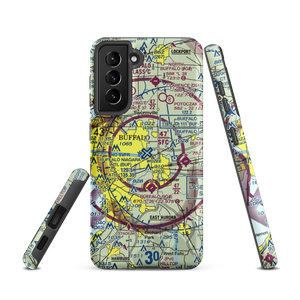 Buffalo Niagara International Airport (BUF) VFR Sectional Samsung Phone Case