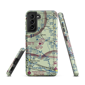 Bulldog Ranch Airport (2WI9) VFR Sectional Samsung Phone Case