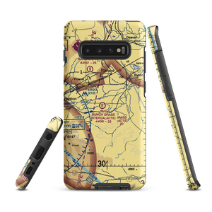 Bunch Grass Intergalactic Airport (WY15) VFR Sectional Samsung Phone Case