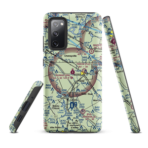 Bunkie Municipal Airport (2R6) VFR Sectional Samsung Phone Case