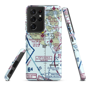 Burden Field-(Rabbit Run) Airport (61WA) VFR Sectional Samsung Phone Case