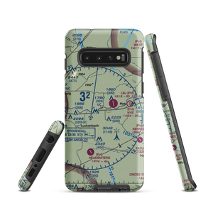 Burg Lake Aero Airport (30TX) VFR Sectional Samsung Phone Case