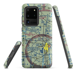 Burger's Valley Airport (58KS) VFR Sectional Samsung Phone Case