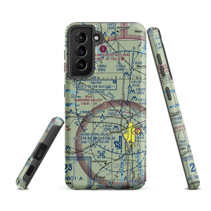 Burger's Valley Airport (58KS) VFR Sectional Samsung Phone Case