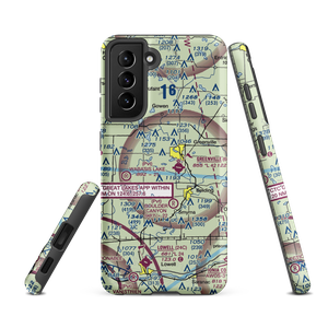 Burgess Lake Seaplane Base (50MI) VFR Sectional Samsung Phone Case