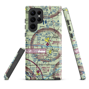 Burgess Lake Seaplane Base (50MI) VFR Sectional Samsung Phone Case