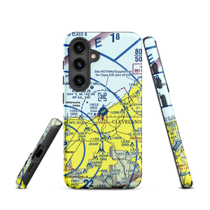 Burke Lakefront Airport (BKL) VFR Sectional Samsung Phone Case