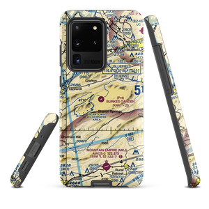 Burkes Garden Airport (VA07) VFR Sectional Samsung Phone Case