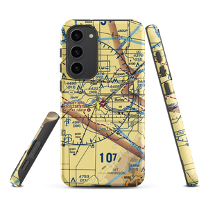 Burley Municipal Airport (BYI) VFR Sectional Samsung Phone Case