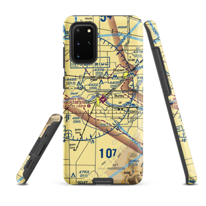 Burley Municipal Airport (BYI) VFR Sectional Samsung Phone Case