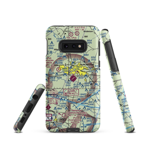 Burlington Alamance Regional Airport (BUY) VFR Sectional Samsung Phone Case