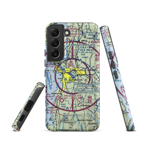 Burlington International Airport (BTV) VFR Sectional Samsung Phone Case