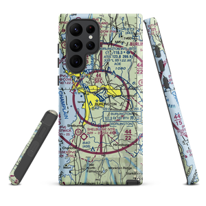 Burlington International Airport (BTV) VFR Sectional Samsung Phone Case