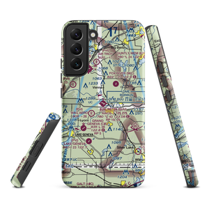 Burlington Municipal Airport (BUU) VFR Sectional Samsung Phone Case