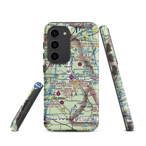 Burlington Municipal Airport (BUU) VFR Sectional Samsung Phone Case