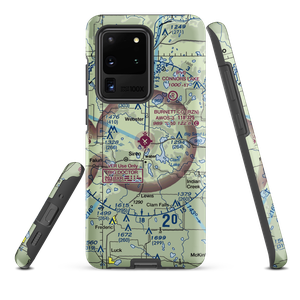 Burnett County Airport (RZN) VFR Sectional Samsung Phone Case