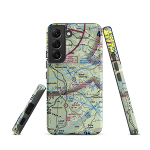 Burnt Chimney Airport (70VA) VFR Sectional Samsung Phone Case