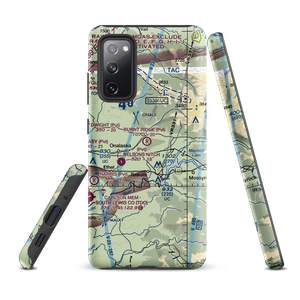 Burnt Ridge Airstrip (WN74) VFR Sectional Samsung Phone Case