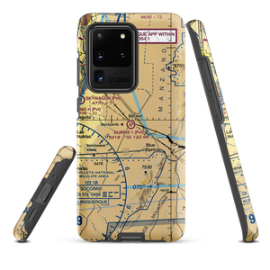 Burris Ranch Nr 1 Airport (55NM) VFR Sectional Samsung Phone Case