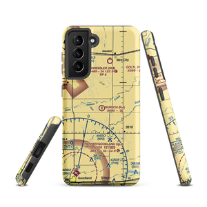 Bursch Private Airport (4KS8) VFR Sectional Samsung Phone Case