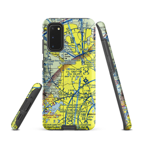 Busch's Fish Lake Seaplane Base (MN30) VFR Sectional Samsung Phone Case