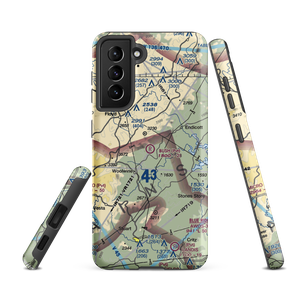Bush Airport (6VA9) VFR Sectional Samsung Phone Case