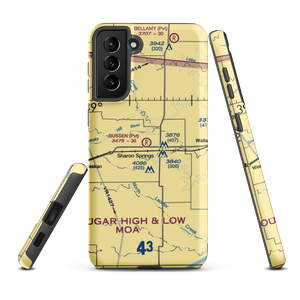 Bussen Airport (6KS4) VFR Sectional Samsung Phone Case