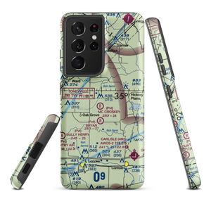 Butlerville Field (BUTL) VFR Sectional Samsung Phone Case