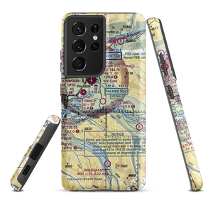 Butte Municipal Airport (AK1) VFR Sectional Samsung Phone Case