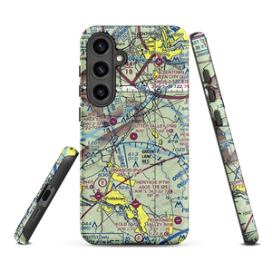 Butter Valley Golf Port Airport (7N8) VFR Sectional Samsung Phone Case