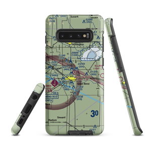Button Airport (SN67) VFR Sectional Samsung Phone Case