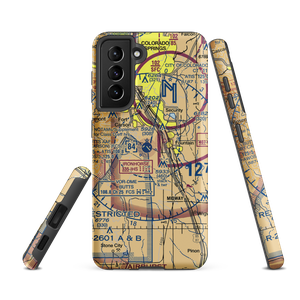 Butts AAF (Fort Carson) Air Field (FCS) VFR Sectional Samsung Phone Case