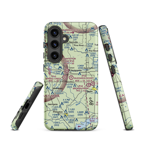 Buzzards Roost Airport (1WI7) VFR Sectional Samsung Phone Case