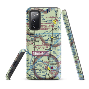 Buzzards Roost Airport (O18) VFR Sectional Samsung Phone Case