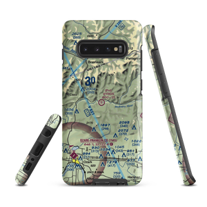 Byrd's Backcountry Airstrip (51AR) VFR Sectional Samsung Phone Case