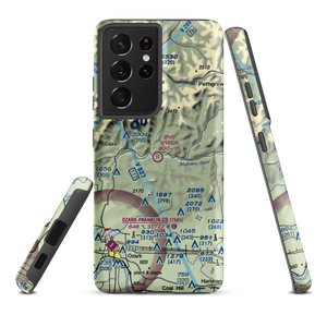 Byrd's Backcountry Airstrip (51AR) VFR Sectional Samsung Phone Case