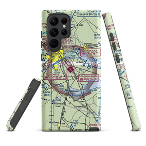 C David Campbell Field Corsicana Municipal Airport (CRS) VFR Sectional Samsung Phone Case