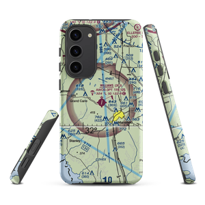 C E 'Rusty' Williams Airport (3F3) VFR Sectional Samsung Phone Case