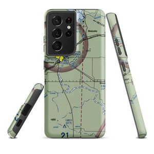 C Lazy T Ranch Airport (TS20) VFR Sectional Samsung Phone Case
