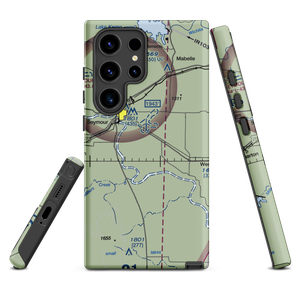 C Lazy T Ranch Airport (TS20) VFR Sectional Samsung Phone Case