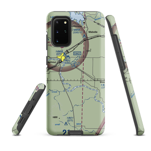 C Lazy T Ranch Airport (TS20) VFR Sectional Samsung Phone Case